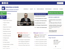 Tablet Screenshot of erdoganaydemir.com
